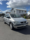 2002 Holden Zafira - Tidy! 1 NZ Owner!